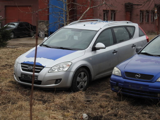 Illustration for article titled Police car graveyard
